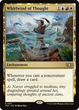 Whirlwind of Thought - Tarkir: Dragonstorm Commander