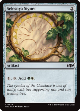 Selesnya Signet - Tarkir: Dragonstorm Commander