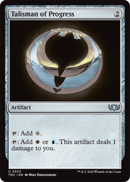 Talisman of Progress - Tarkir: Dragonstorm Commander