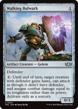 Walking Bulwark - Tarkir: Dragonstorm Commander