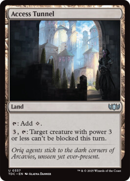 Access Tunnel - Tarkir: Dragonstorm Commander