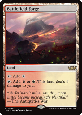 Battlefield Forge - Tarkir: Dragonstorm Commander