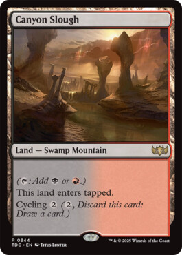Canyon Slough - Tarkir: Dragonstorm Commander