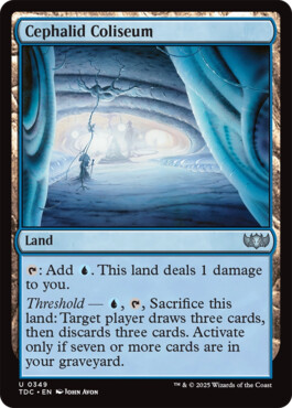 Cephalid Coliseum - Tarkir: Dragonstorm Commander