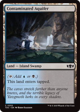 Contaminated Aquifer - Tarkir: Dragonstorm Commander