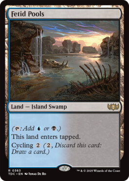 Fetid Pools - Tarkir: Dragonstorm Commander
