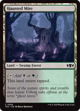 Haunted Mire - Tarkir: Dragonstorm Commander