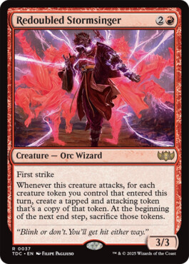 Redoubled Stormsinger - Tarkir: Dragonstorm Commander