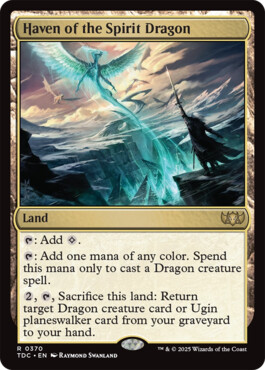 Haven of the Spirit Dragon - Tarkir: Dragonstorm Commander