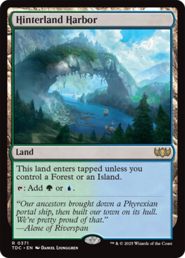 Hinterland Harbor - Tarkir: Dragonstorm Commander