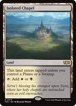 Isolated Chapel - Tarkir: Dragonstorm Commander