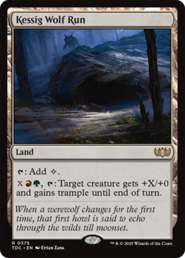Kessig Wolf Run - Tarkir: Dragonstorm Commander