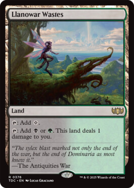 Llanowar Wastes - Tarkir: Dragonstorm Commander