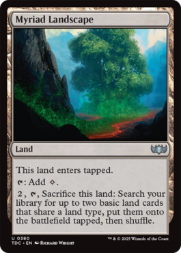 Myriad Landscape - Tarkir: Dragonstorm Commander