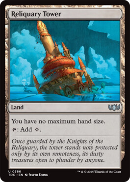 Reliquary Tower - Tarkir: Dragonstorm Commander