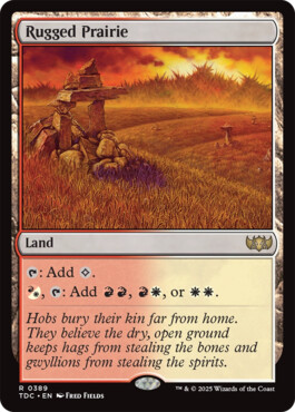 Rugged Prairie - Tarkir: Dragonstorm Commander