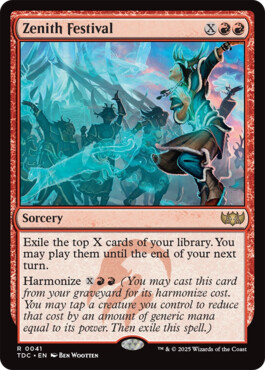 Zenith Festival - Tarkir: Dragonstorm Commander