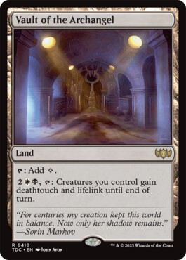 Vault of the Archangel - Tarkir: Dragonstorm Commander