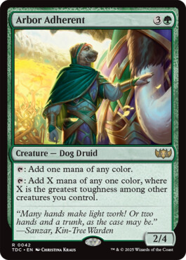Arbor Adherent - Tarkir: Dragonstorm Commander