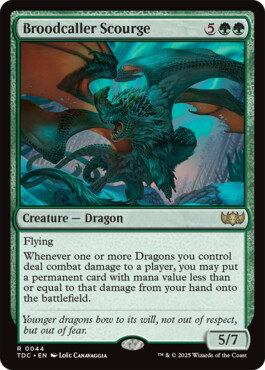 Broodcaller Scourge - Tarkir: Dragonstorm Commander