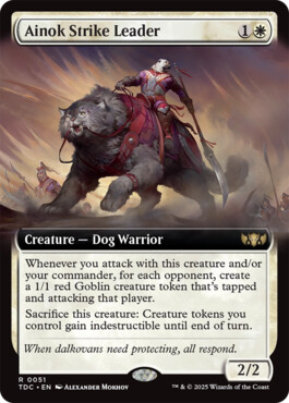 Ainok Strike Leader - Tarkir: Dragonstorm Commander