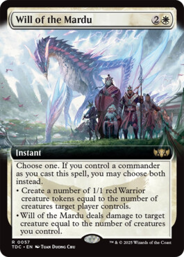 Will of the Mardu - Tarkir: Dragonstorm Commander