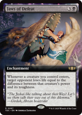 Jaws of Defeat - Tarkir: Dragonstorm Commander