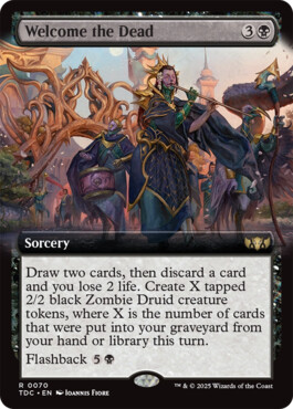 Welcome the Dead - Tarkir: Dragonstorm Commander