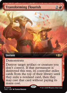 Transforming Flourish - Tarkir: Dragonstorm Commander