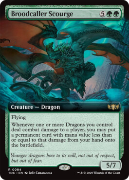 Broodcaller Scourge - Tarkir: Dragonstorm Commander