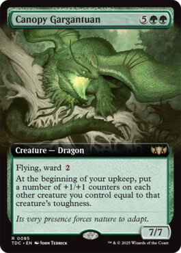 Canopy Gargantuan - Tarkir: Dragonstorm Commander