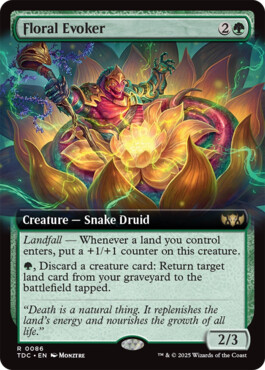 Floral Evoker - Tarkir: Dragonstorm Commander