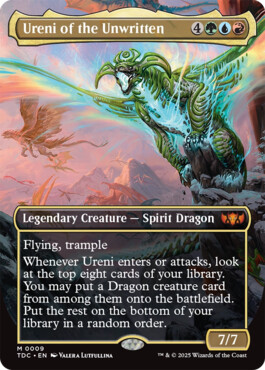 Ureni of the Unwritten - Tarkir: Dragonstorm Commander