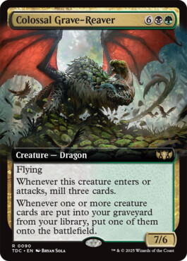 Colossal Grave-Reaver - Tarkir: Dragonstorm Commander
