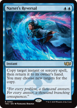 Narset's Reversal - Tarkir: Dragonstorm Commander