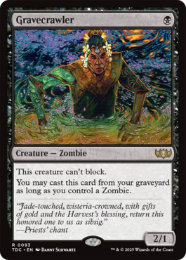 Gravecrawler - Tarkir: Dragonstorm Commander