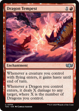 Dragon Tempest - Tarkir: Dragonstorm Commander