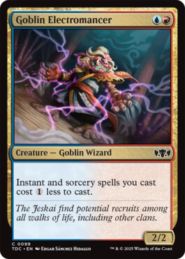 Goblin Electromancer - Tarkir: Dragonstorm Commander
