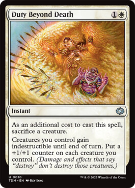 Duty Beyond Death - Tarkir: Dragonstorm