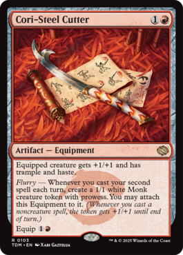 Cori-Steel Cutter - Tarkir: Dragonstorm