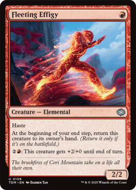 Fleeting Effigy - Tarkir: Dragonstorm