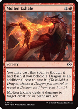 Molten Exhale - Tarkir: Dragonstorm