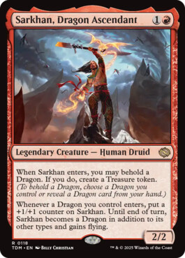 Sarkhan, Dragon Ascendant - Tarkir: Dragonstorm