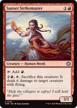 Sunset Strikemaster - Tarkir: Dragonstorm
