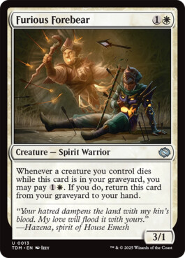 Furious Forebear - Tarkir: Dragonstorm