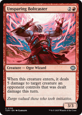 Unsparing Boltcaster - Tarkir: Dragonstorm