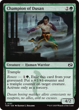 Champion of Dusan - Tarkir: Dragonstorm