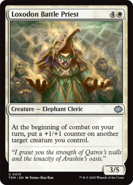 Loxodon Battle Priest - Tarkir: Dragonstorm