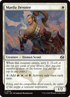 Mardu Devotee - Tarkir: Dragonstorm