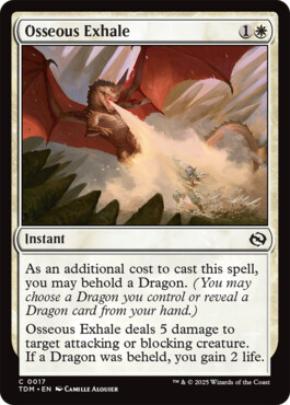 Osseous Exhale - Tarkir: Dragonstorm